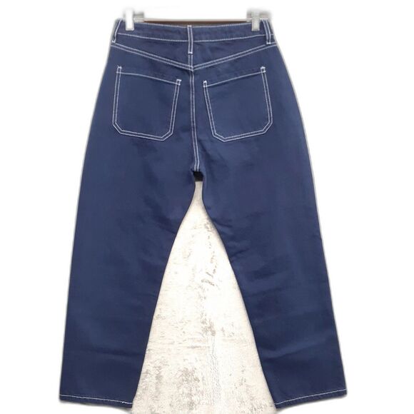 Mia & Madison High Waisted Painter Carpenter Mom Blue Jeans Size 3 NWOT - Picture 6 of 7